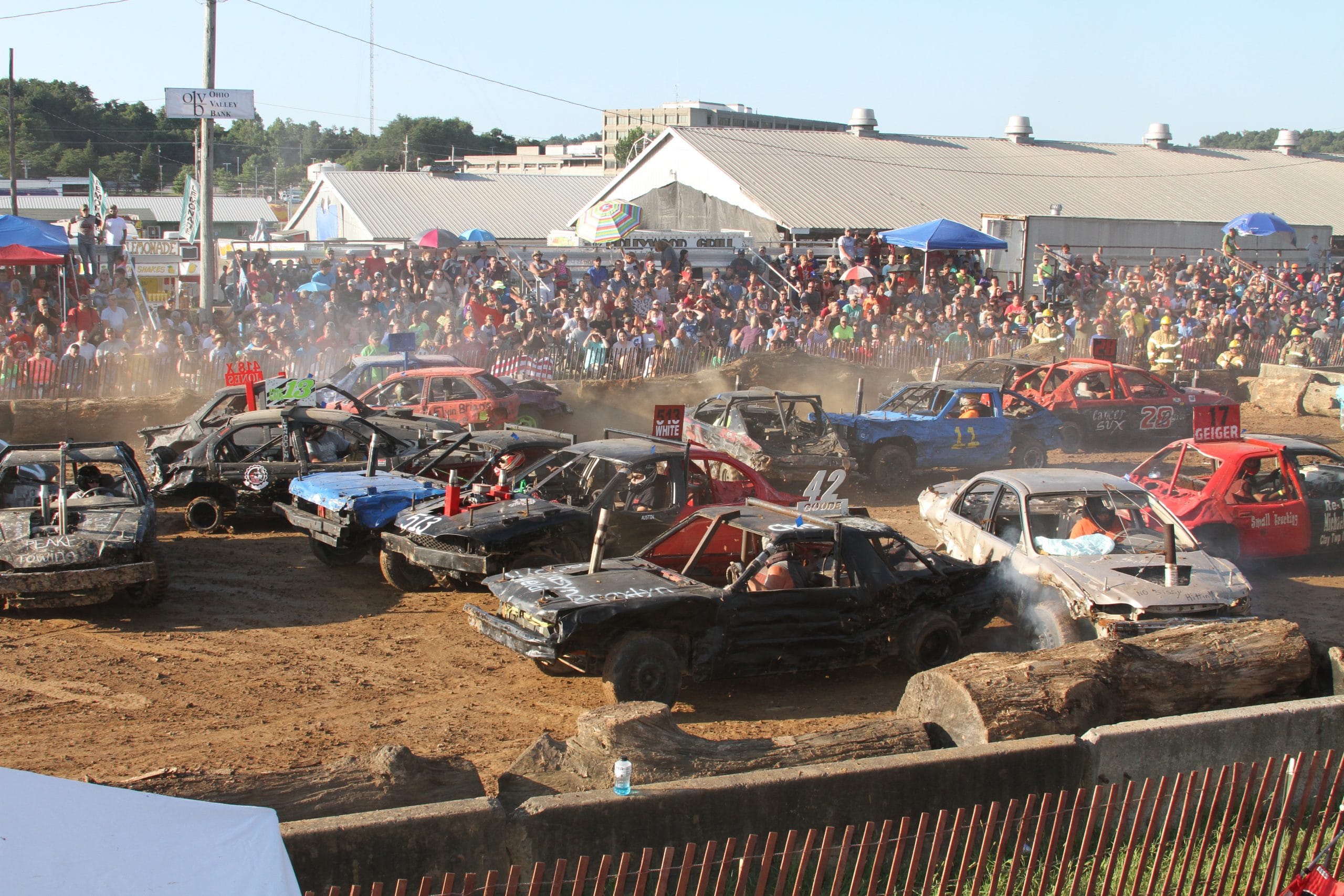 Demolition Derbies Gallia County Jr. Fair